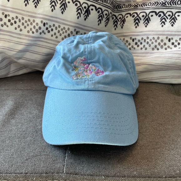 R Riveter Forget Me Not Baseball Cap - Picture 2 of 3